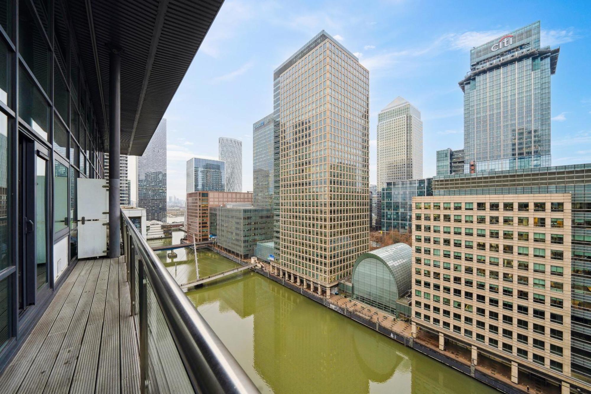 Вилла Canary Wharf Riverview 2Floor Penthouse Лондон Экстерьер фото